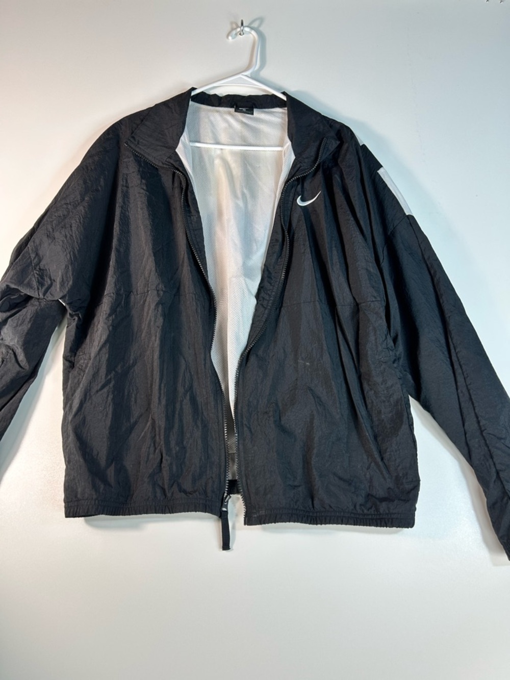 Nike Black Windbreaker Jacket